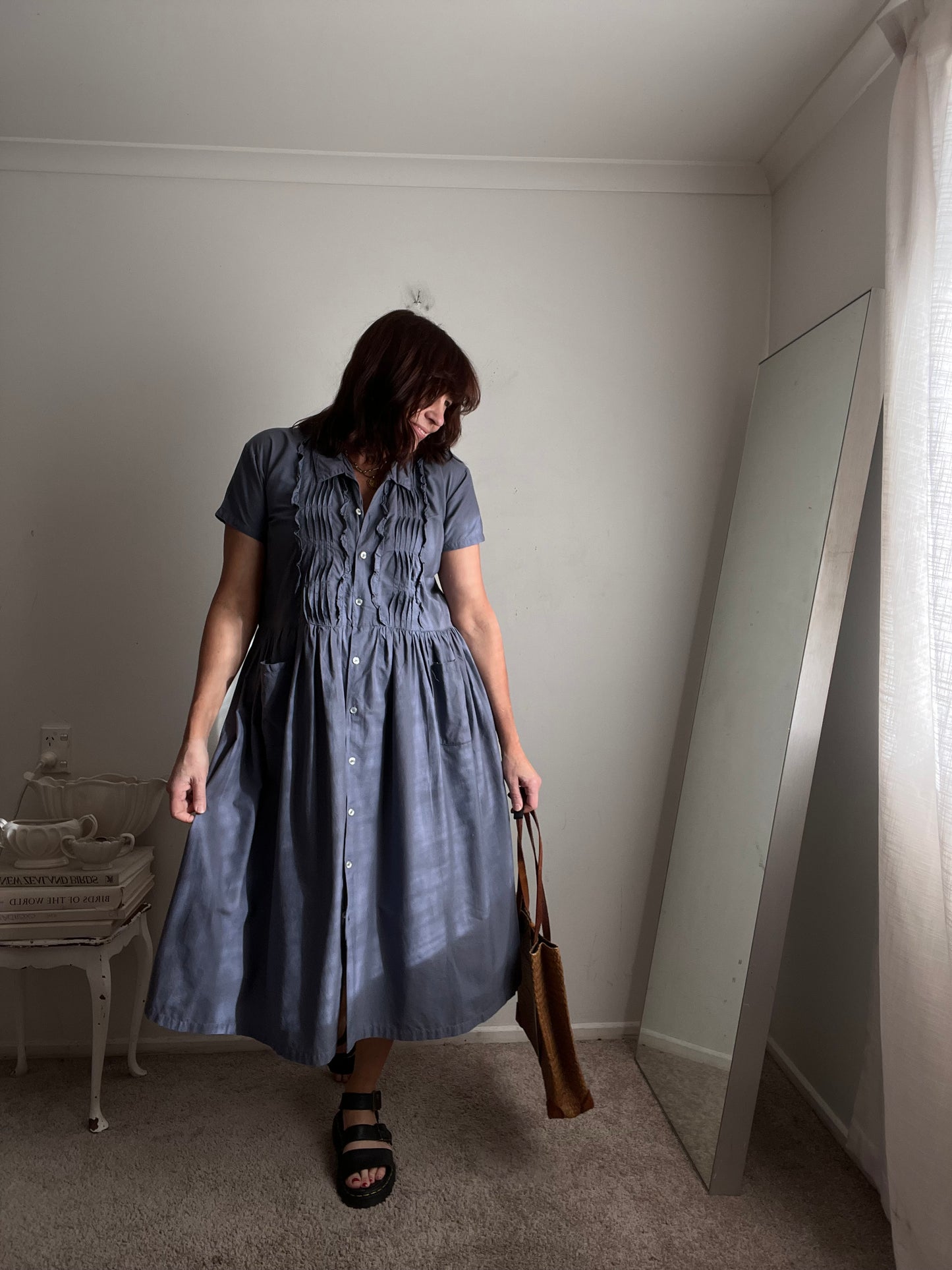 VILLE CLAUDE Cotton Shirt Dress(12)