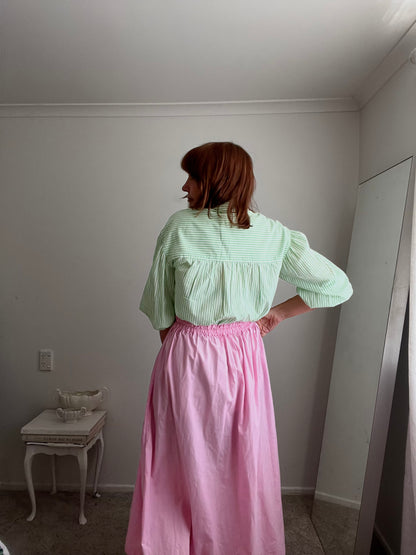 MINERAL stripe shirt RRP$100 (10-12)