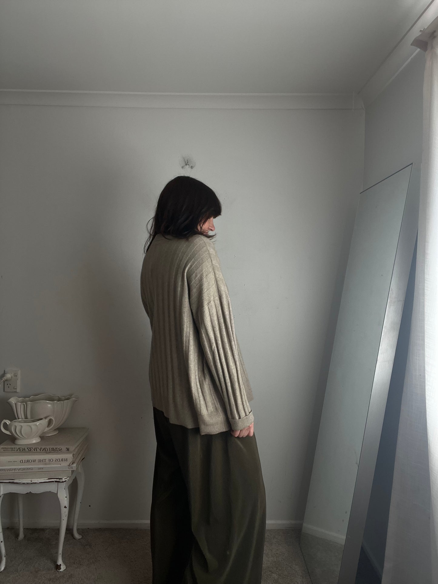 MARLE Merino Possum Silk Rib Knit Jumper RRP$500 (12-14)