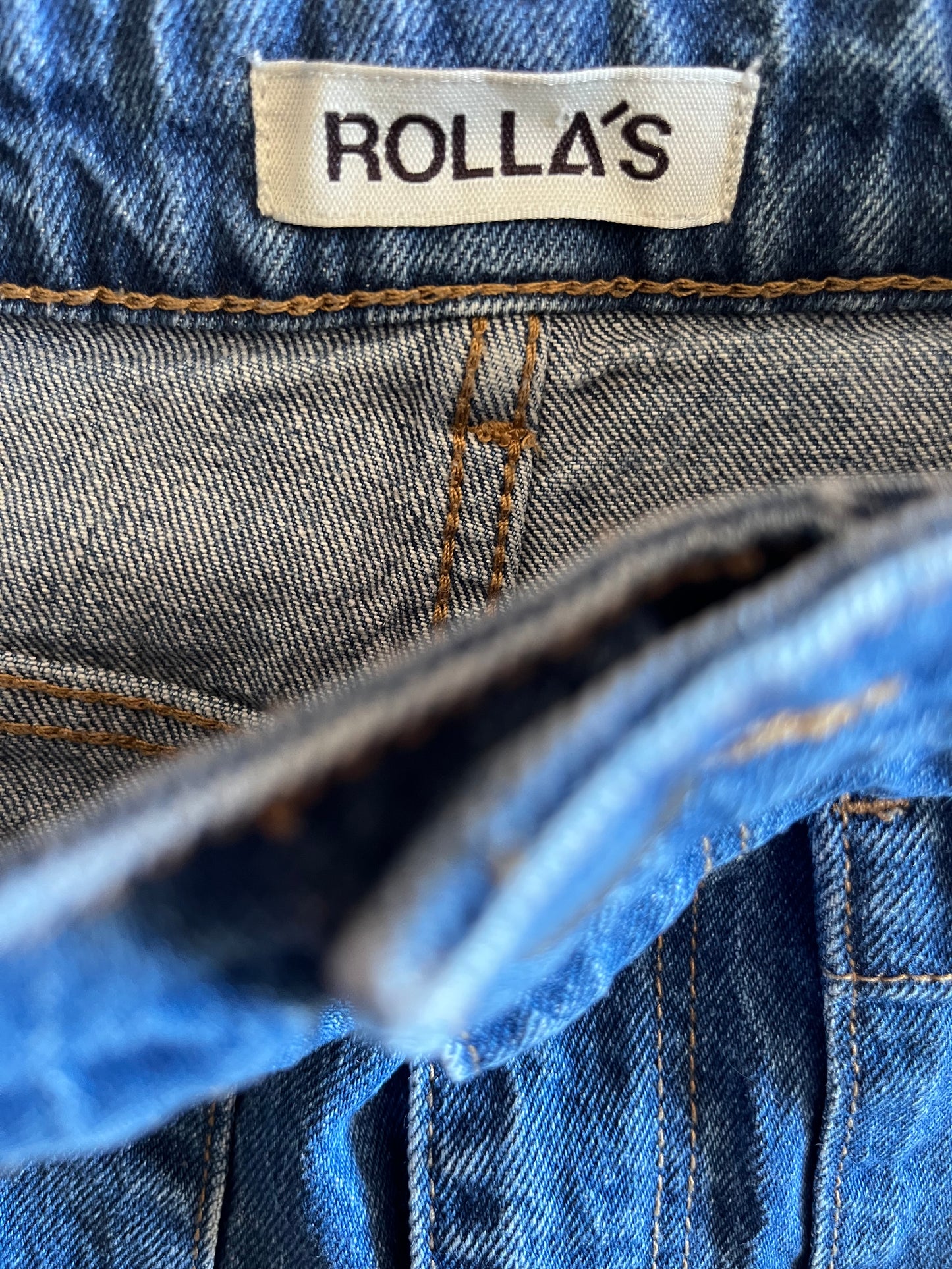 ROLLA’S High Rise Wide Leg Jeans RRP approx $180 (11)