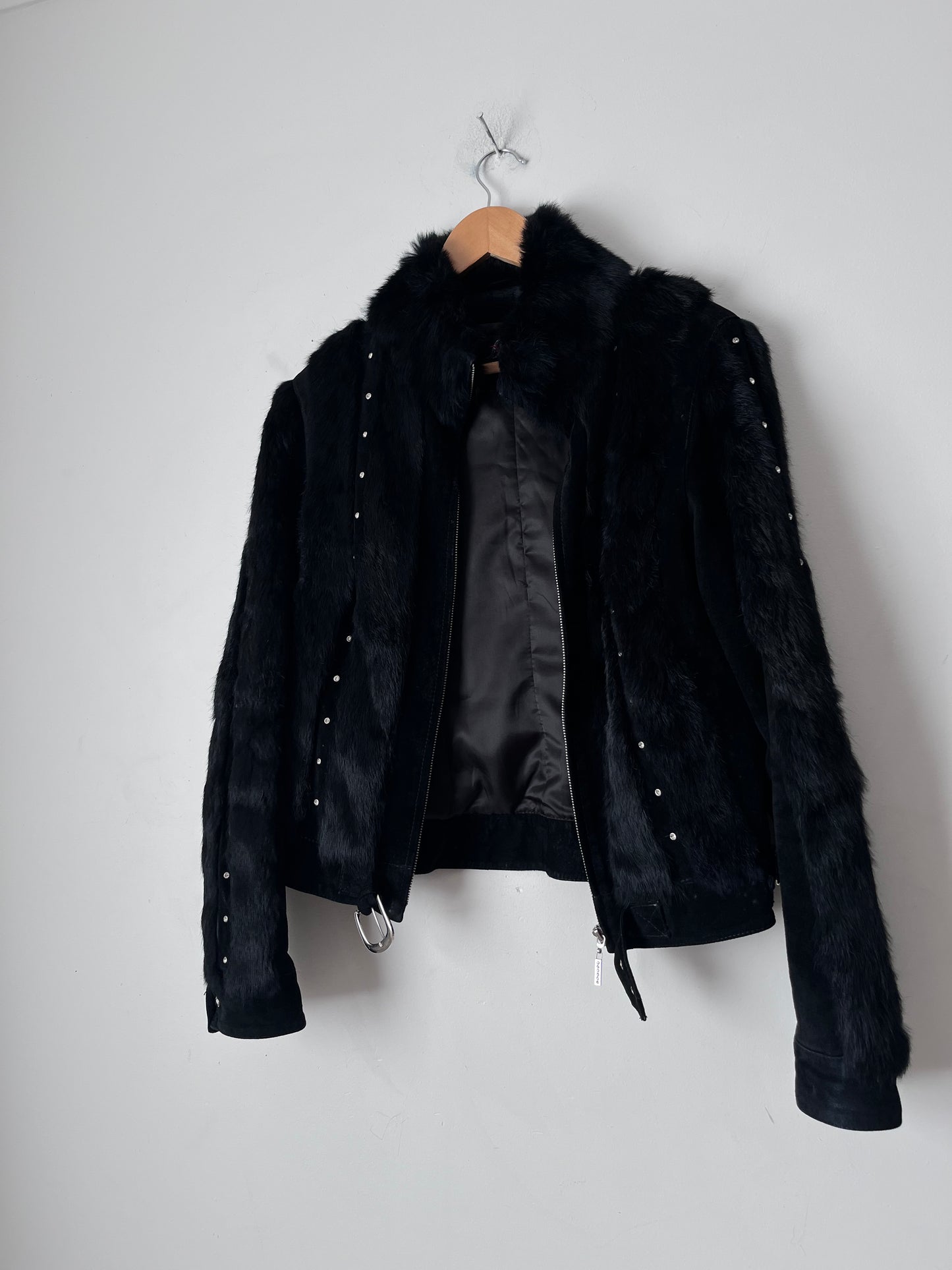 SHATUNI Suede/Fur Jacket (8-10)
