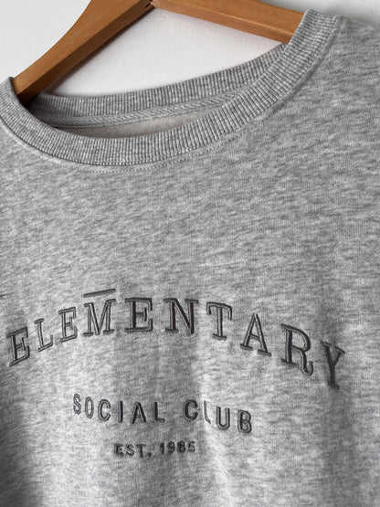 ELEMENTARY Embroidered Sweatshirt RRP$139 (XS)