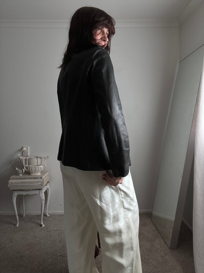 MARILYN SEBB Leather Jacket (12)