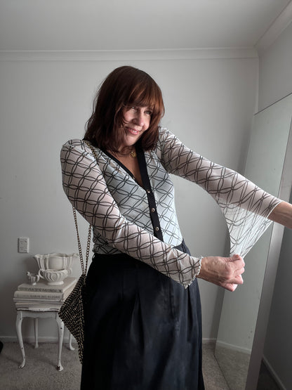Vintage ROISIN DUBH Top (10-12)