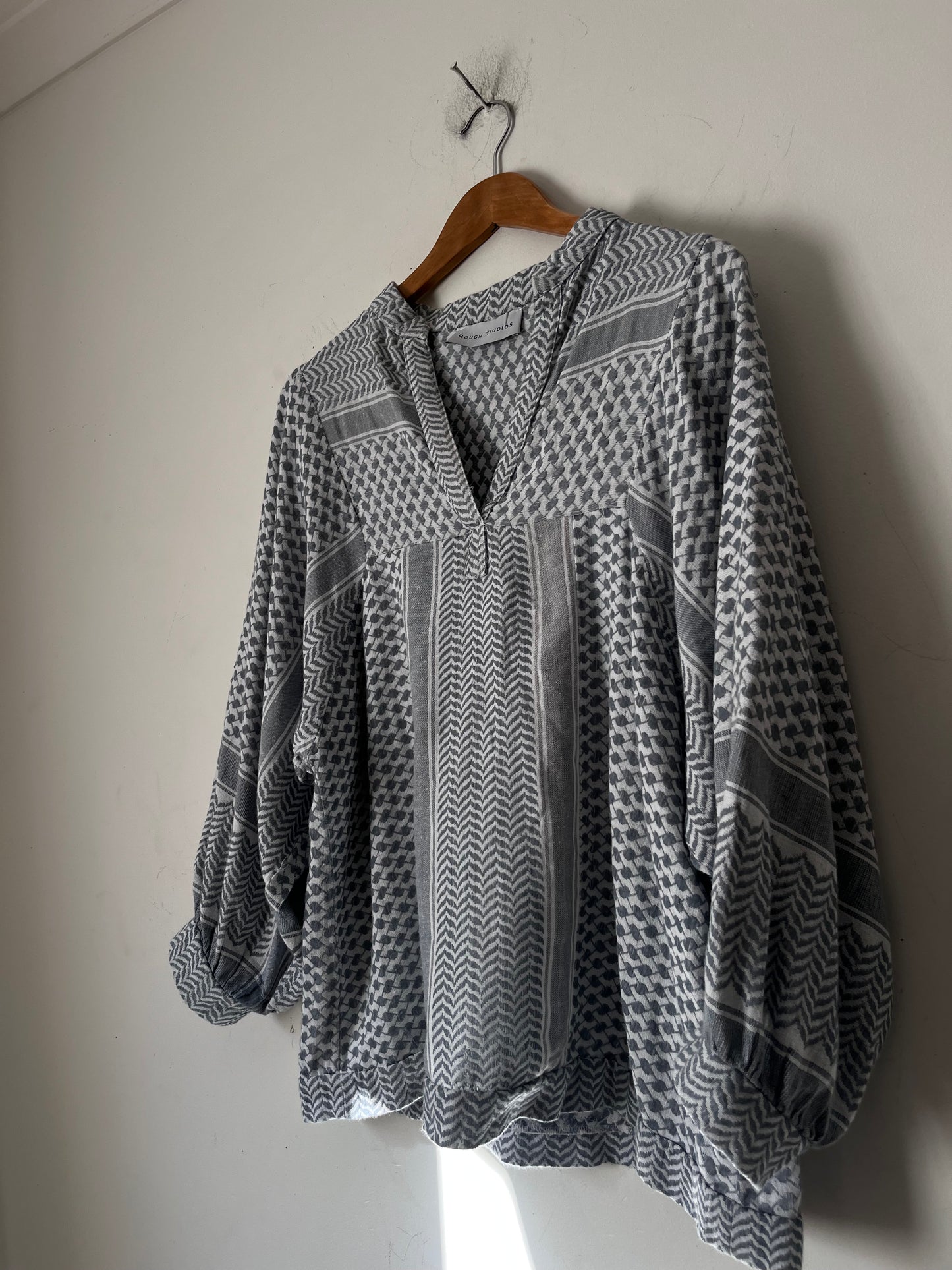 ROUGH STUDIOS ‘Miley’ Blouse RRP$215 (8-10)