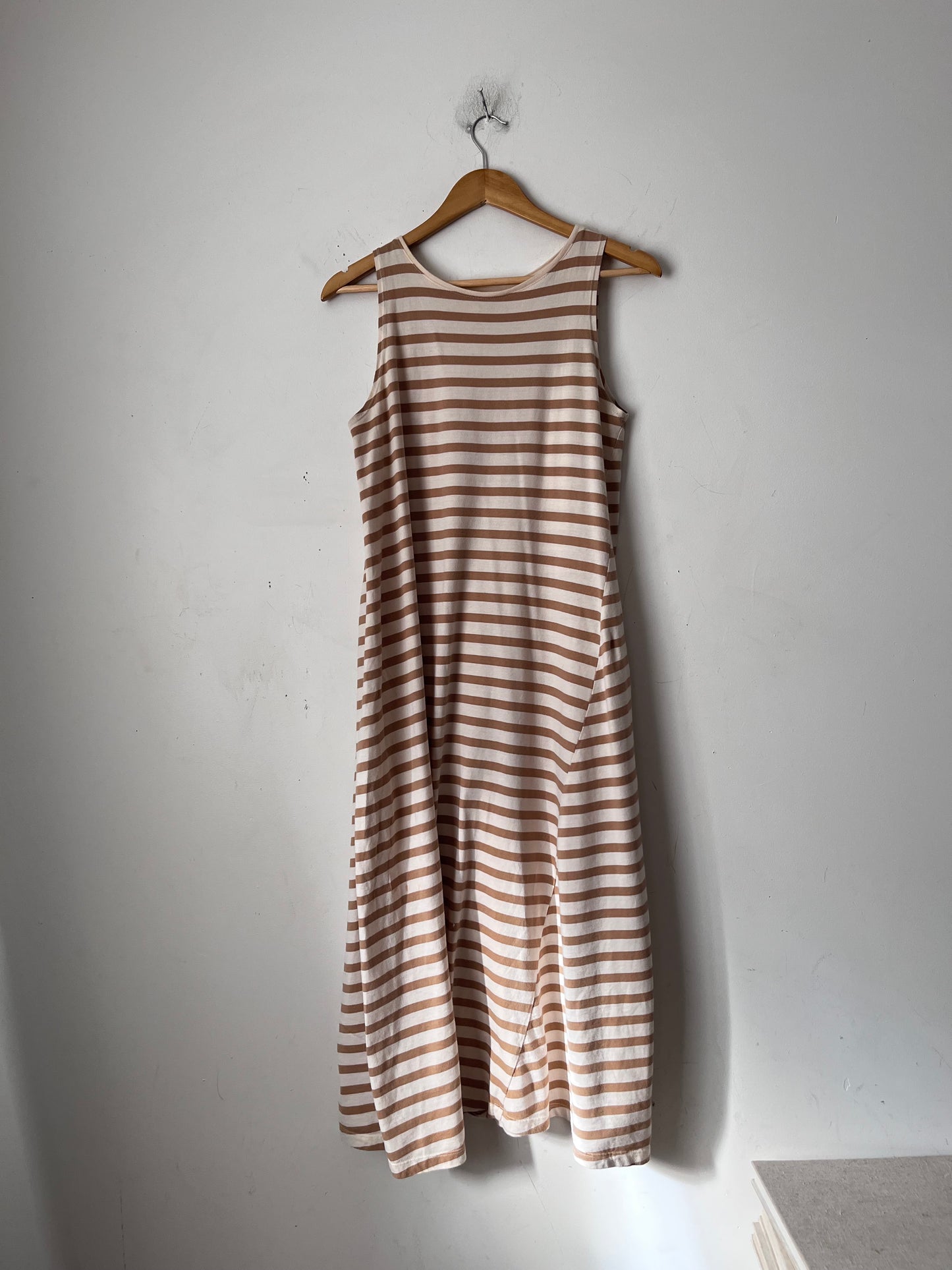 KOWTOW Building Block Stripe Dress RRP$179 (8-10)