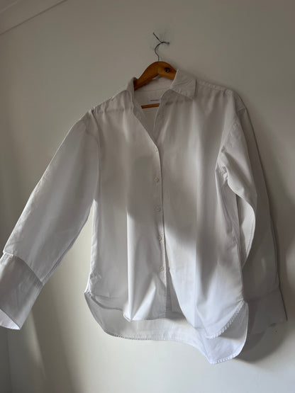 ASSEMBLY LABEL oversized cotton shirt RRP approx. $120 (Size 8-12)
