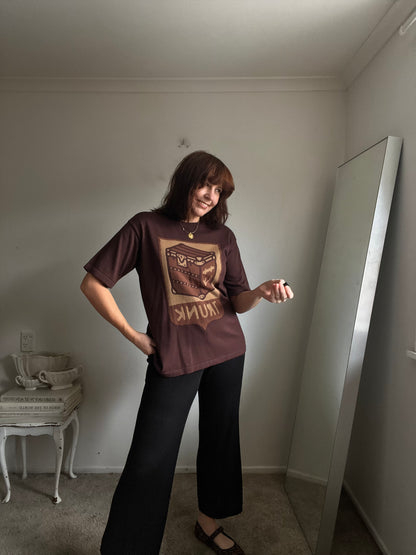 Faux LOUIS VUITTON Knit TShirt RRP$2200 (10-12)