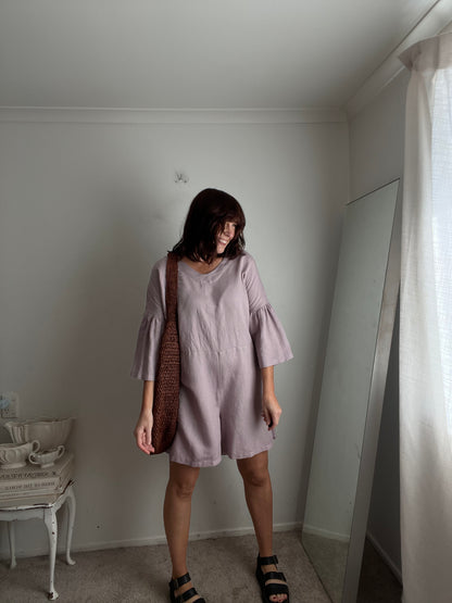 Twenty Seven Names Linen Playsuit RRP$420 (12)