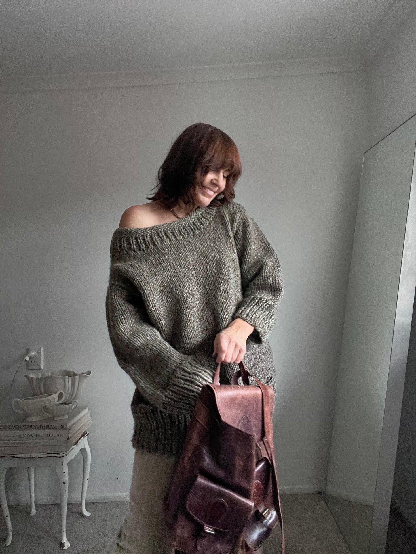 WOOL Handspun Jumper (14-16)