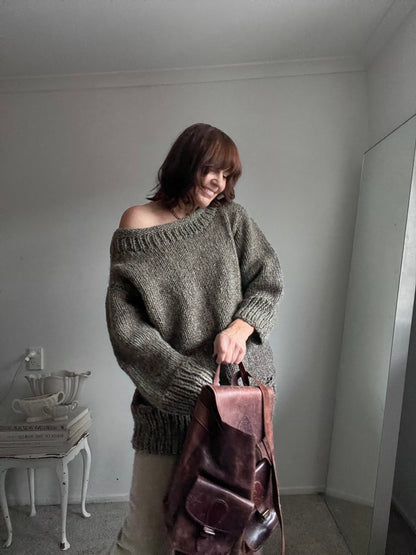 WOOL Handspun Jumper (14-16)