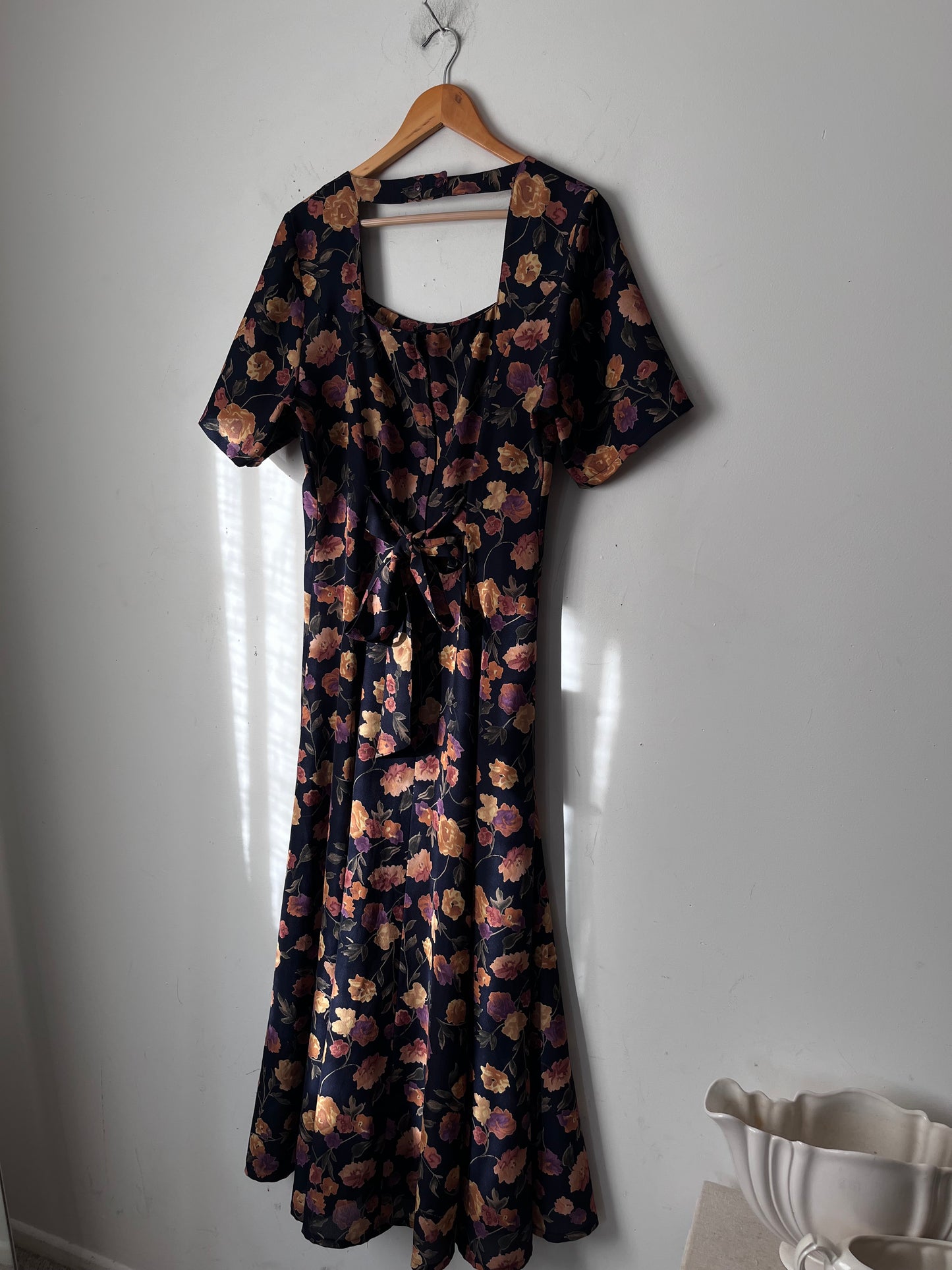 Vintage ROBYN DESIGN Floral Midi Dress (12)
