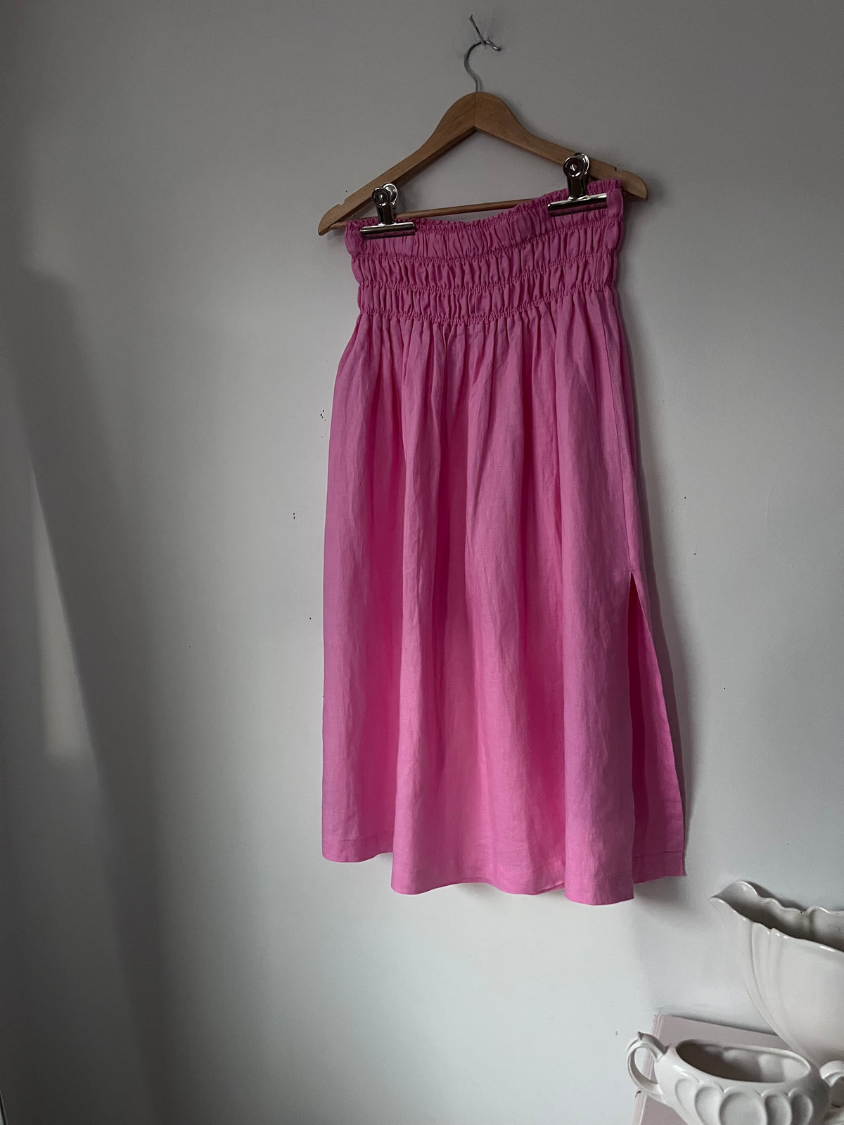 ZEST linen shirred waist skirt RRP$100 (14)