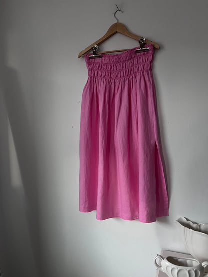 ZEST linen shirred waist skirt RRP$100 (14)
