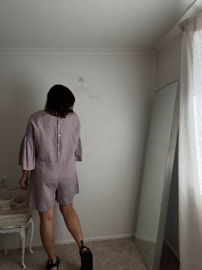Twenty Seven Names Linen Playsuit RRP$420 (12)