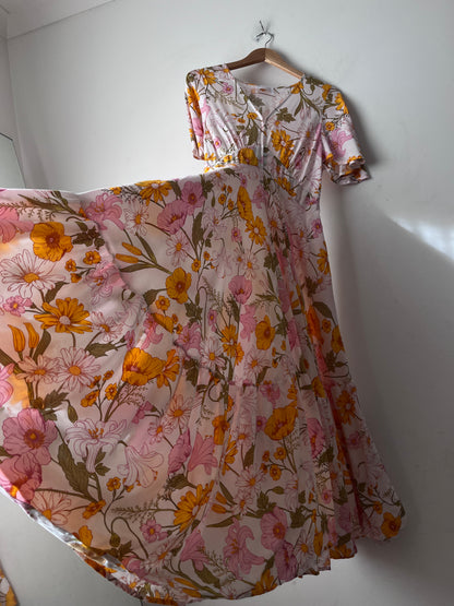 IRIS MAXI Dress RRP$120 (10-12)