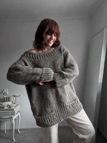 WOOL Handspun Jumper (14-16)