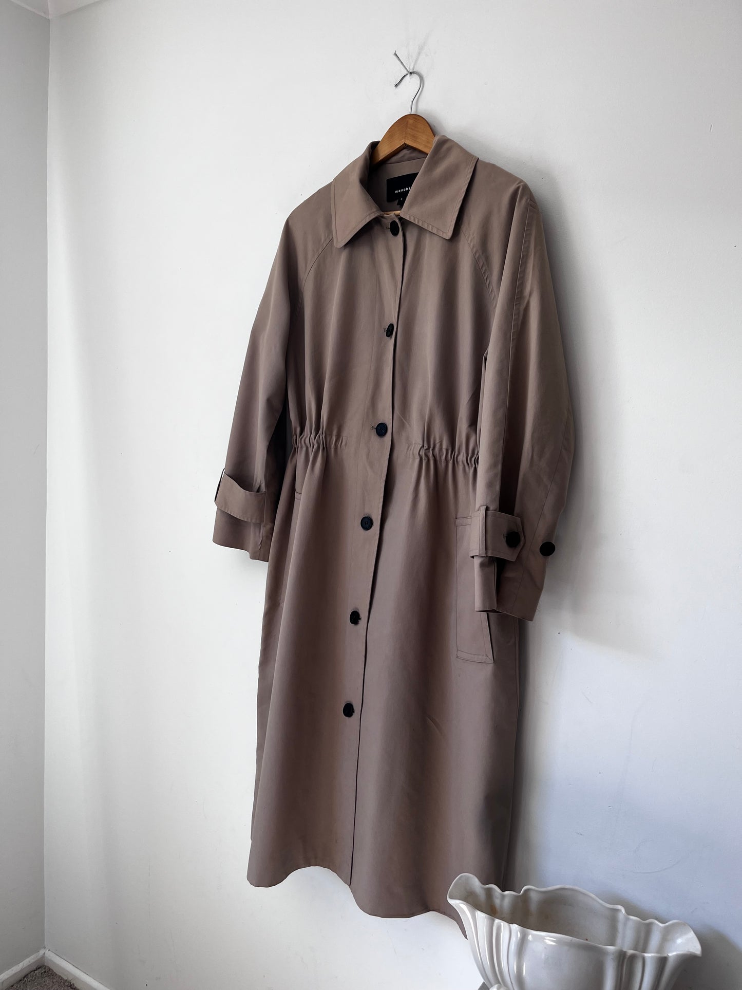 MOOCHI Tempo Trenchcoat  RRP$550 (10-12)