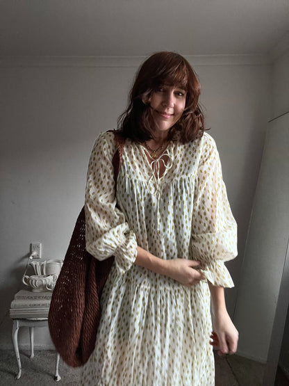 STELLA + GEMMA Olive Spot Dress RRP $169.99 (10)