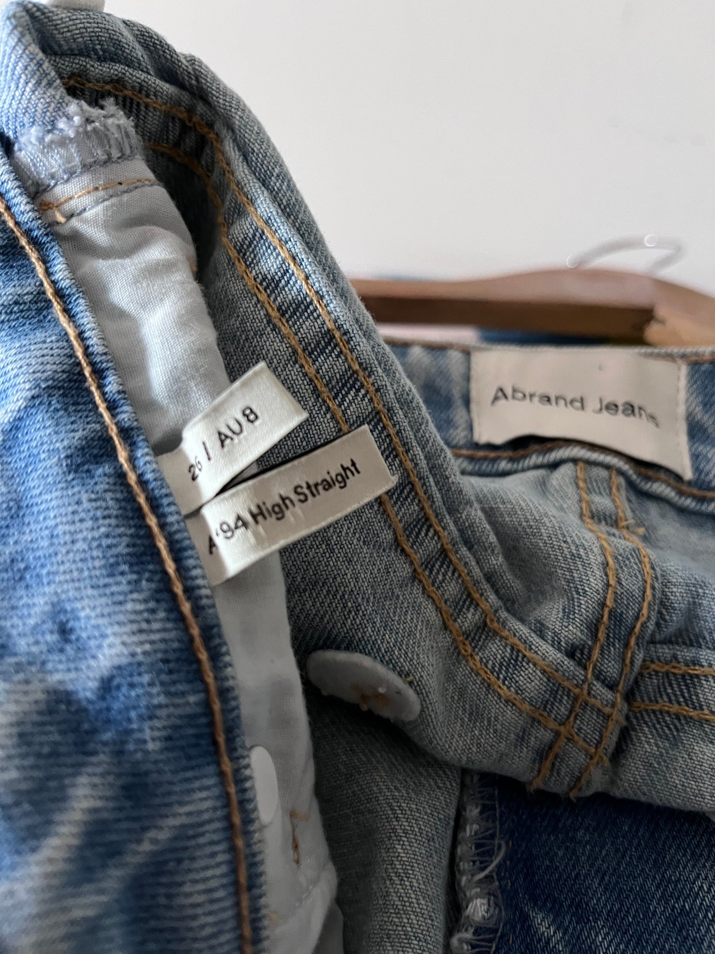 ABRAND High Straight RRP$130 (8)