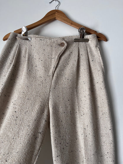 ANINE BING Ari Wool Blend Trousers RRP approx $550 (8 imo)