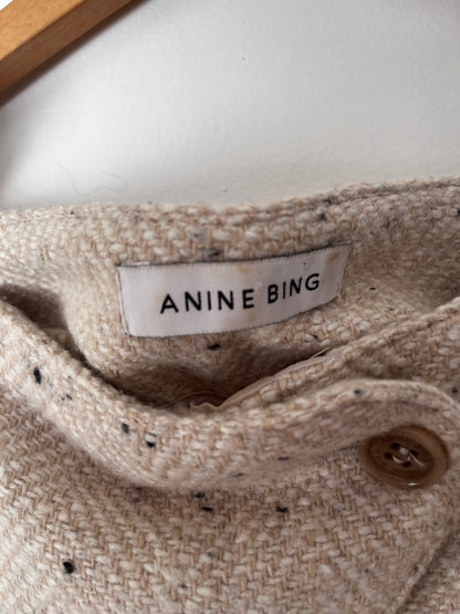 ANINE BING Ari Wool Blend Trousers RRP approx $550 (8 imo)