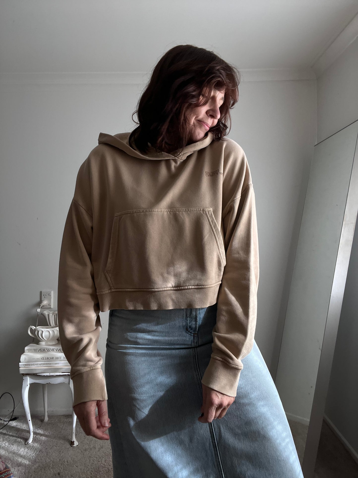 CAMILLA AND MARC Cropped Hoodie RRP$320 (6-12)
