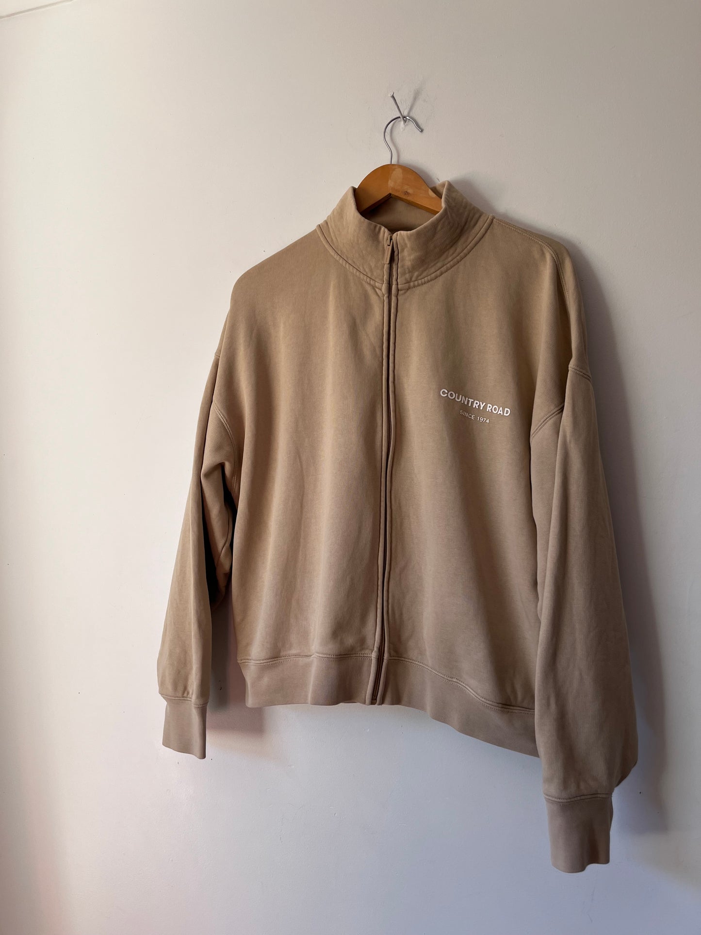COUNTRY ROAD Zip Sweater RRP $149 (12-14)