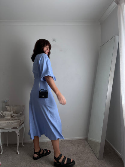 RUBY Cut-Out Tie Midi Dress RRP$289 (10)