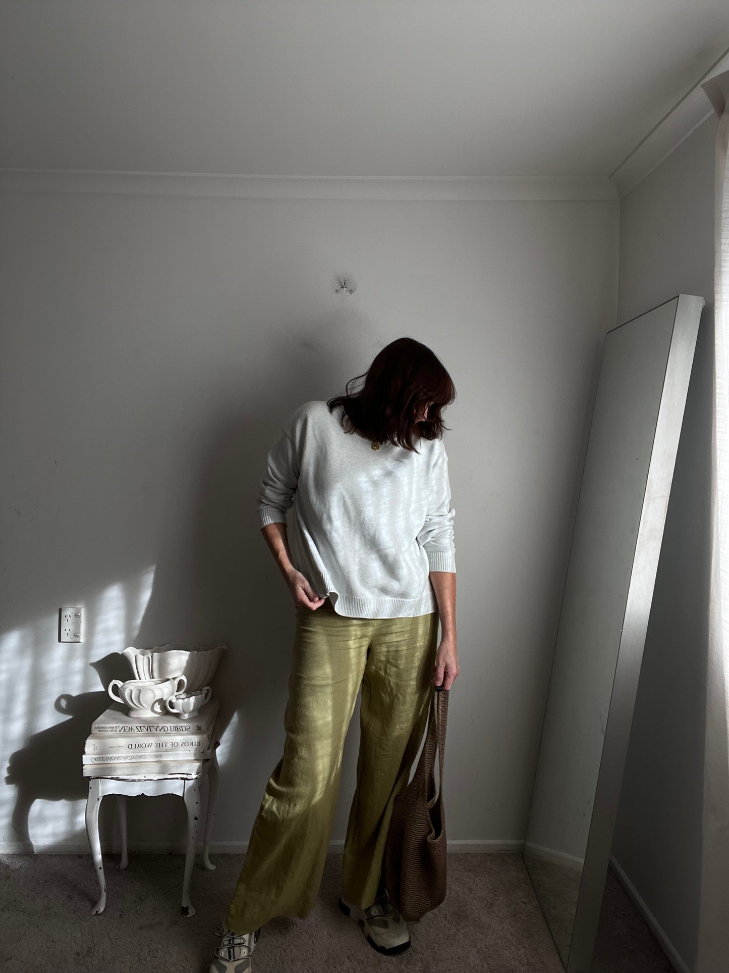 ASSEMBLY LABEL Linen Pants RRP$120 (12) & (10)