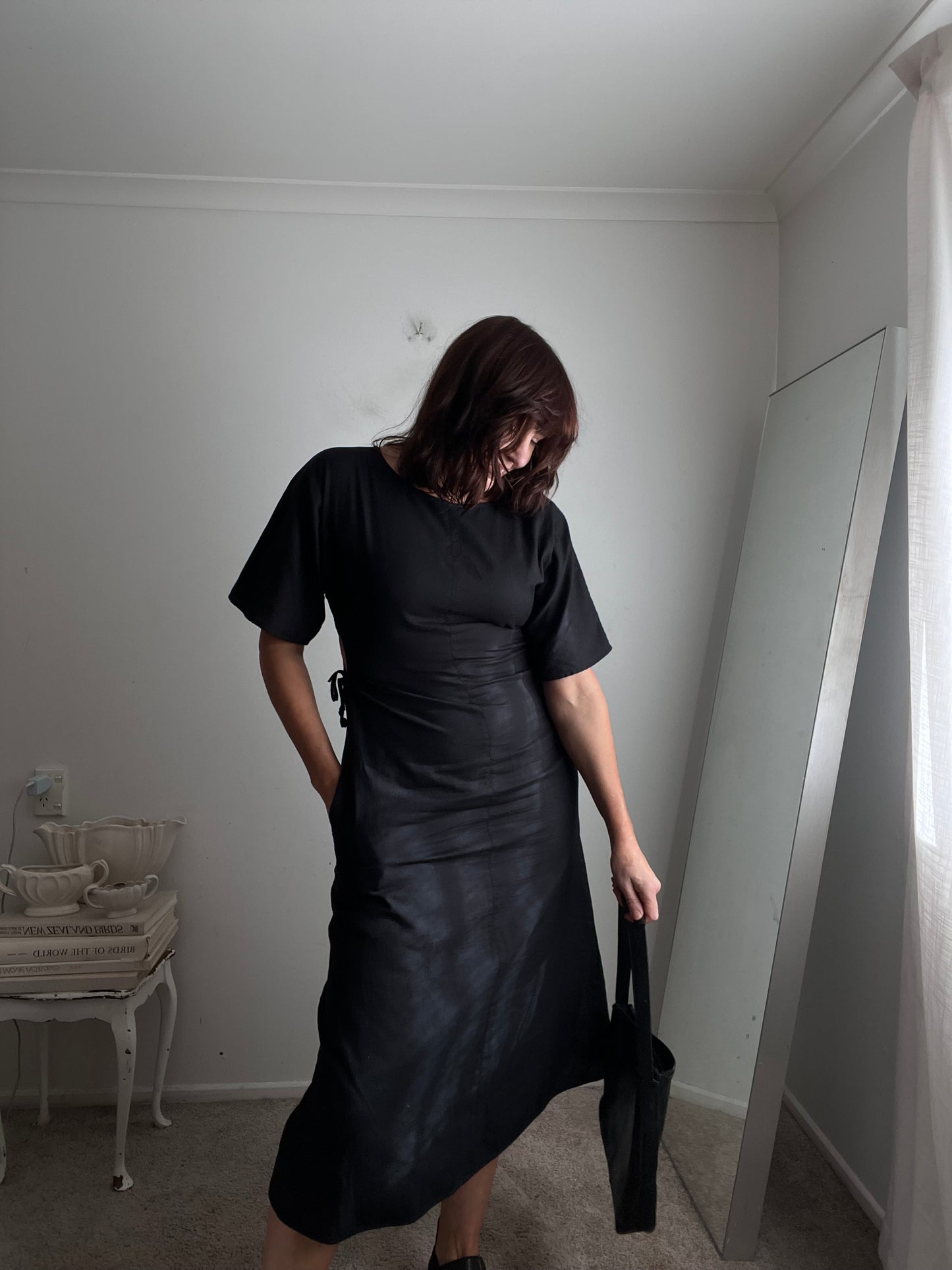 MOOCHI Black Dress RRP$329 (6-10)