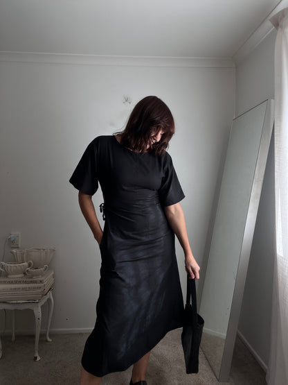 MOOCHI Black Dress RRP$329 (6-10)