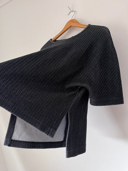 COUNTRY ROAD Herringbone Tie Back Top RRP approx. $150 (10-12)