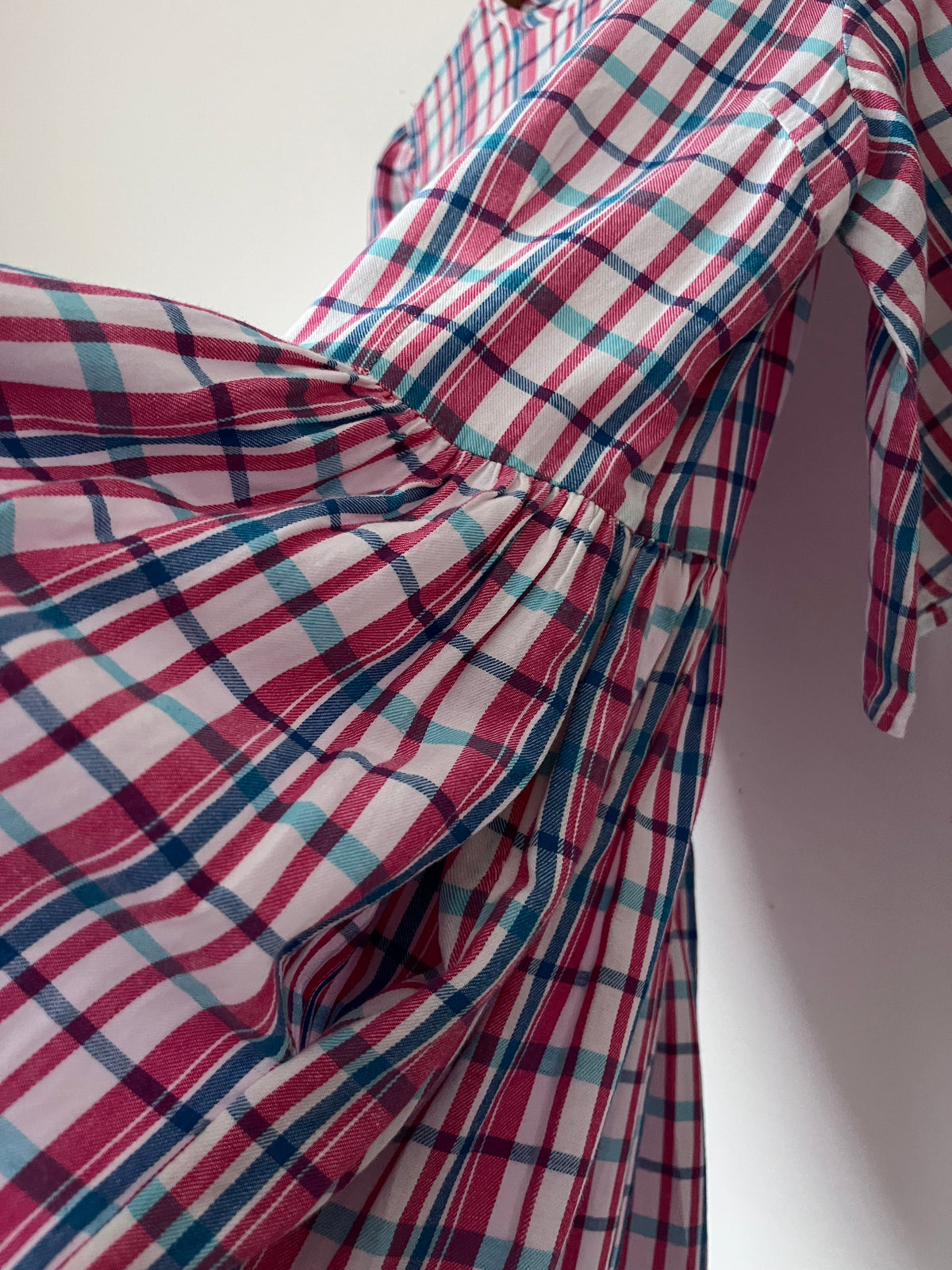 KEMI TELFORD Ayomide Pink Blue Dress RRP approx. $260 (Size 10)