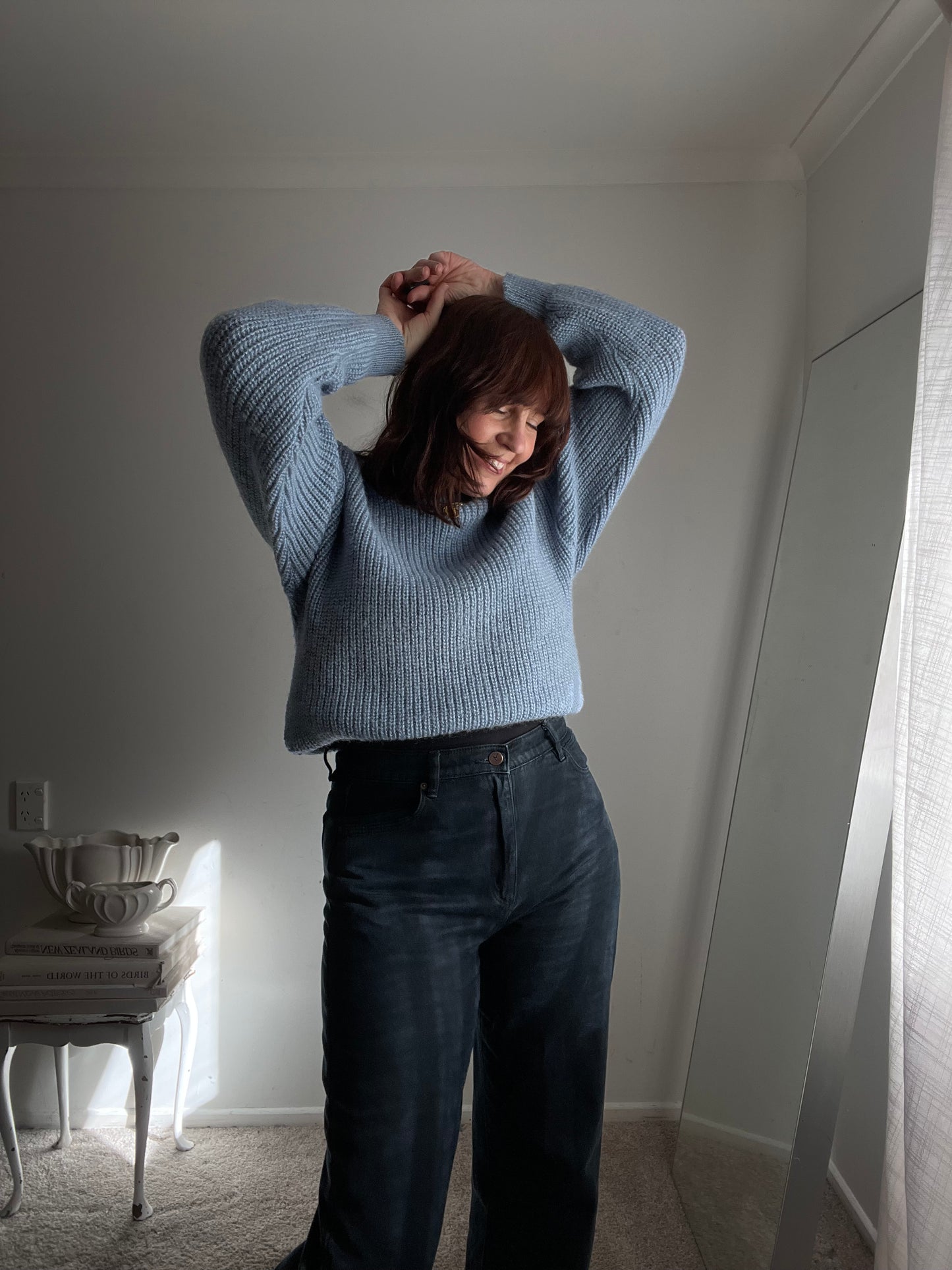 CASTLE Wool Fisherman Knit (8-12))