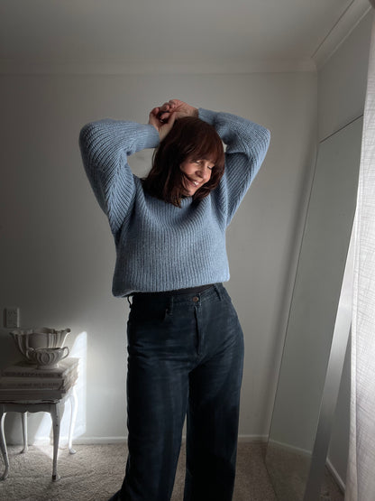 CASTLE Wool Fisherman Knit (8-12))