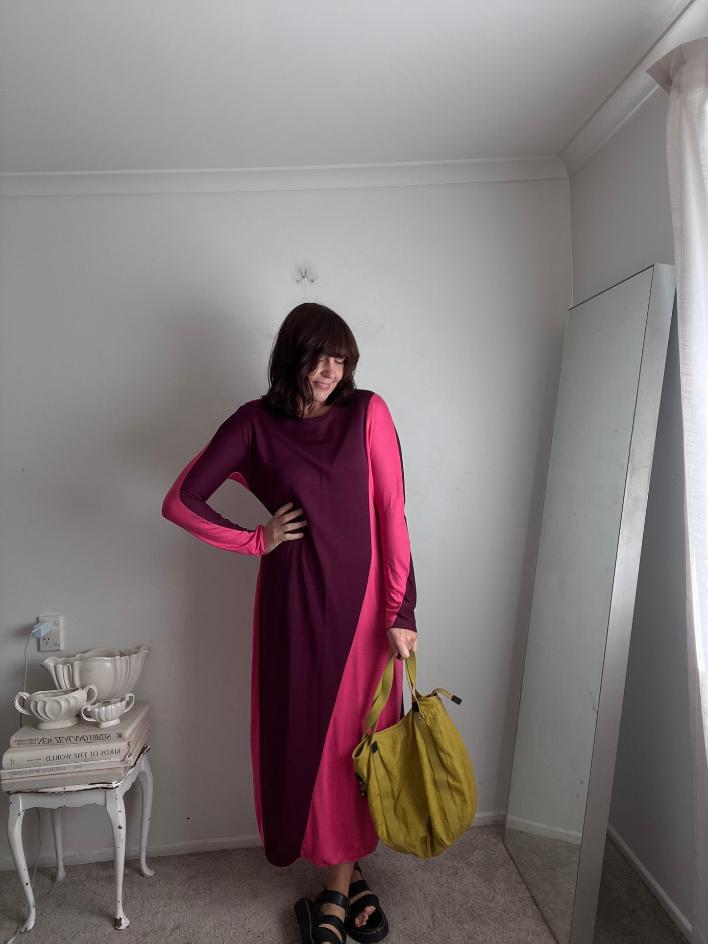COS Colour-Block Maxi Dress RRP$290 (12-16)