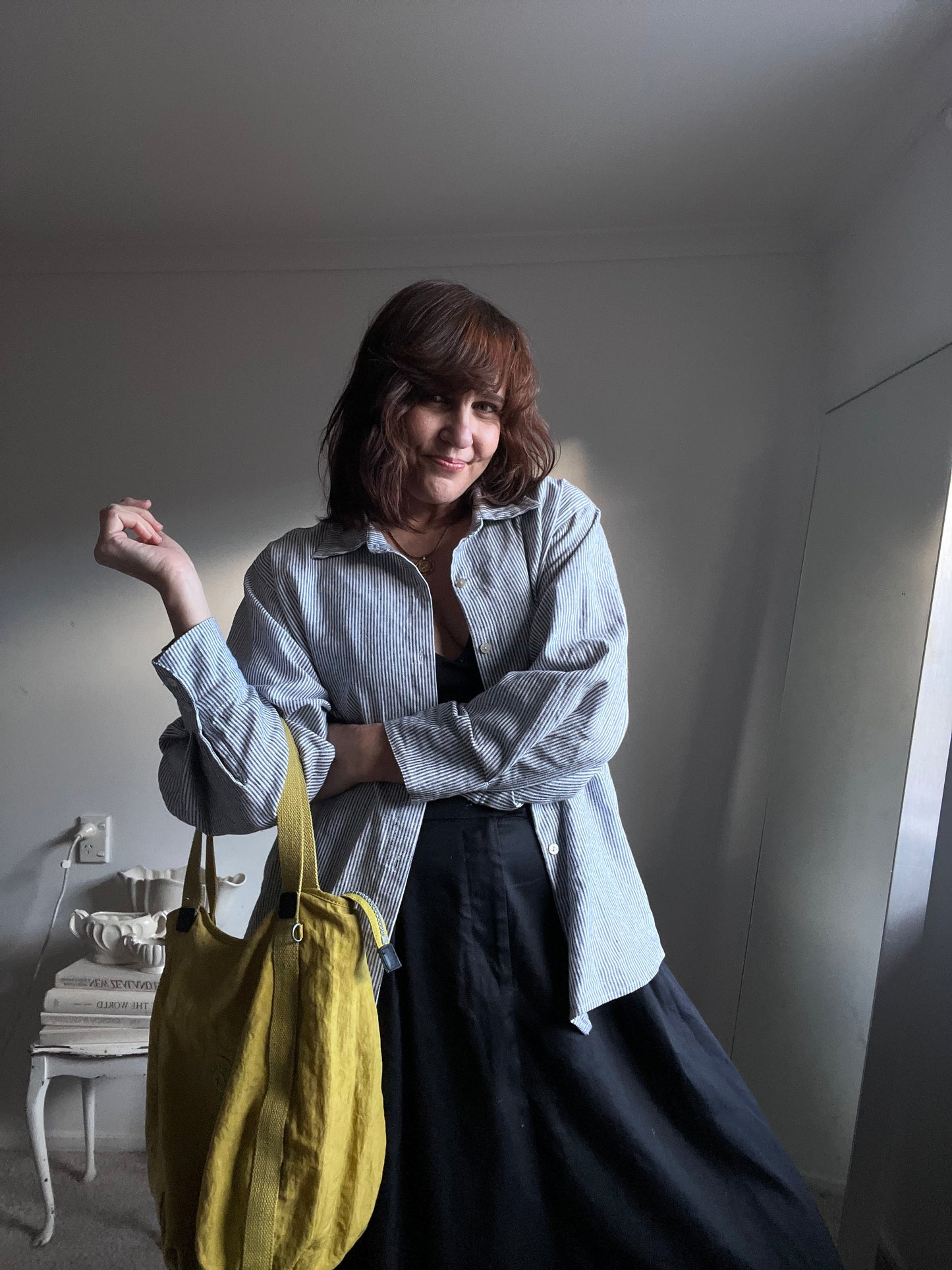 LE EDIT Linen Shirt RRP$239 (10-14)