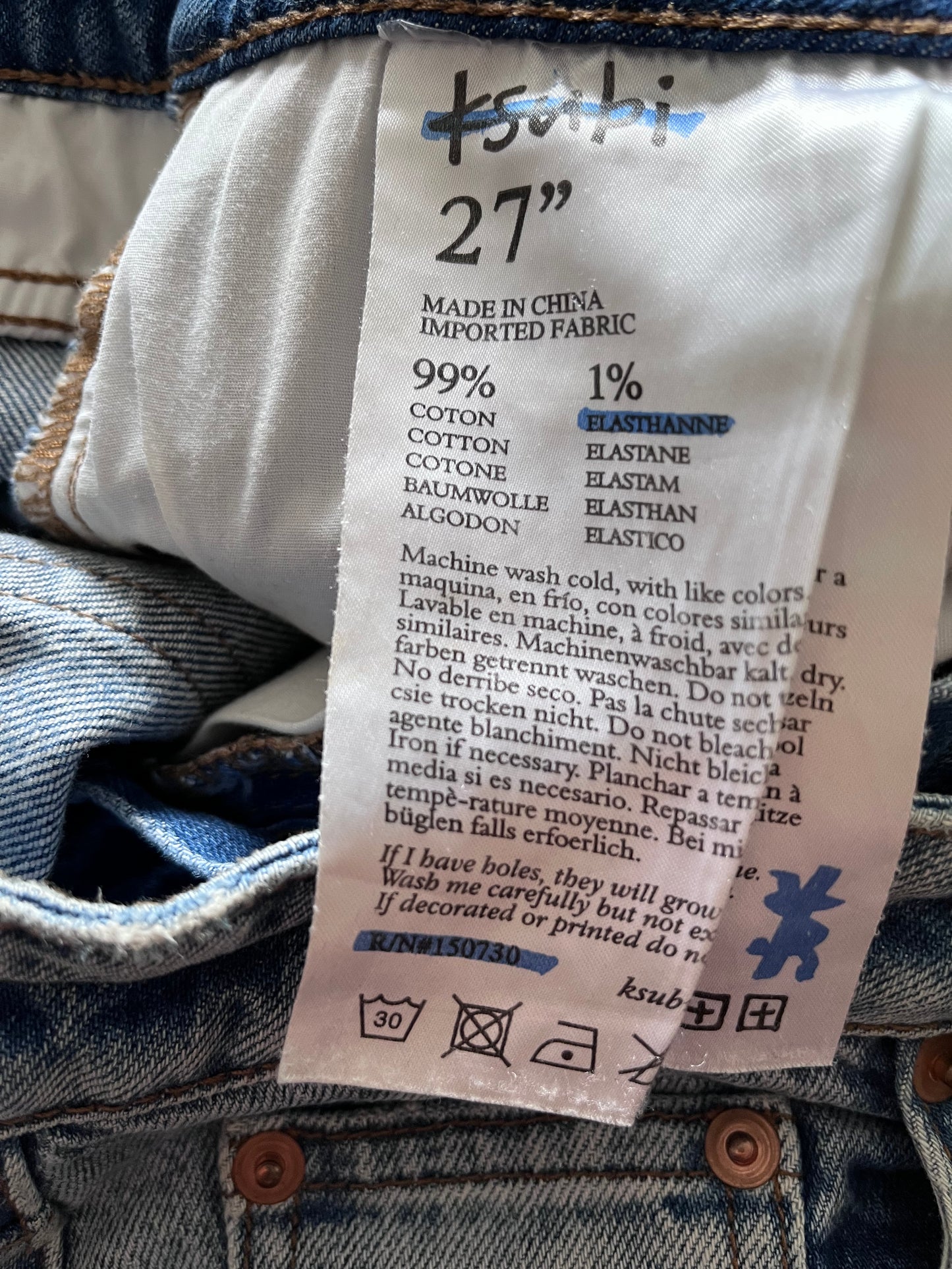 KSUBI ‘SoHo Lifetime’ jeans RRP$245 (27)