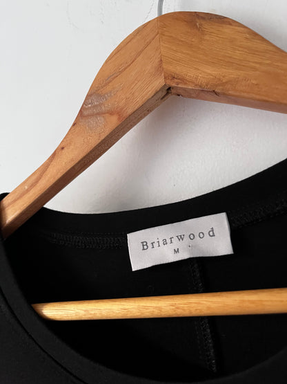 Briarwood Black Side Panel Jersey Dress RRP$299 (M)