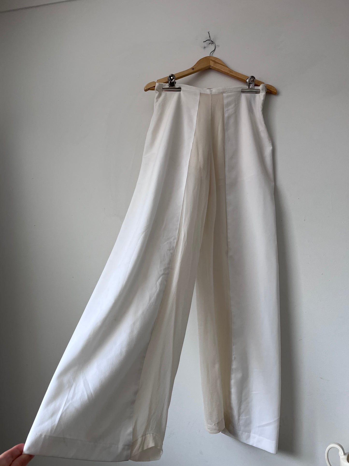 WENDY NELSON silk pants (10-12)