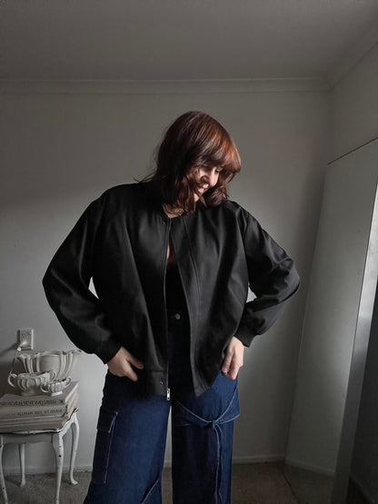 MOOCHI 'Fade Away' Bomber Jacket RRP$399 (10-14)
