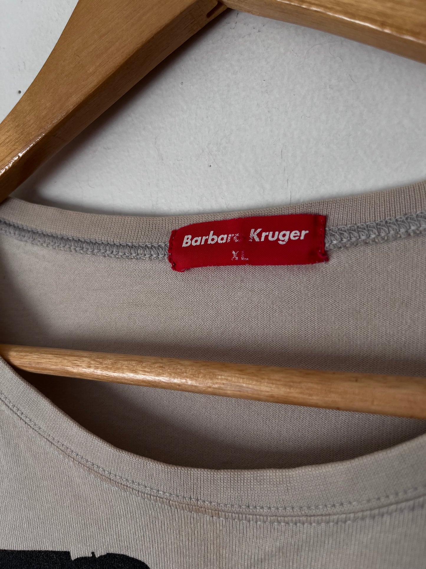 BARBARA KRUGER 2004 Uniqlo t-shirt (10-12)