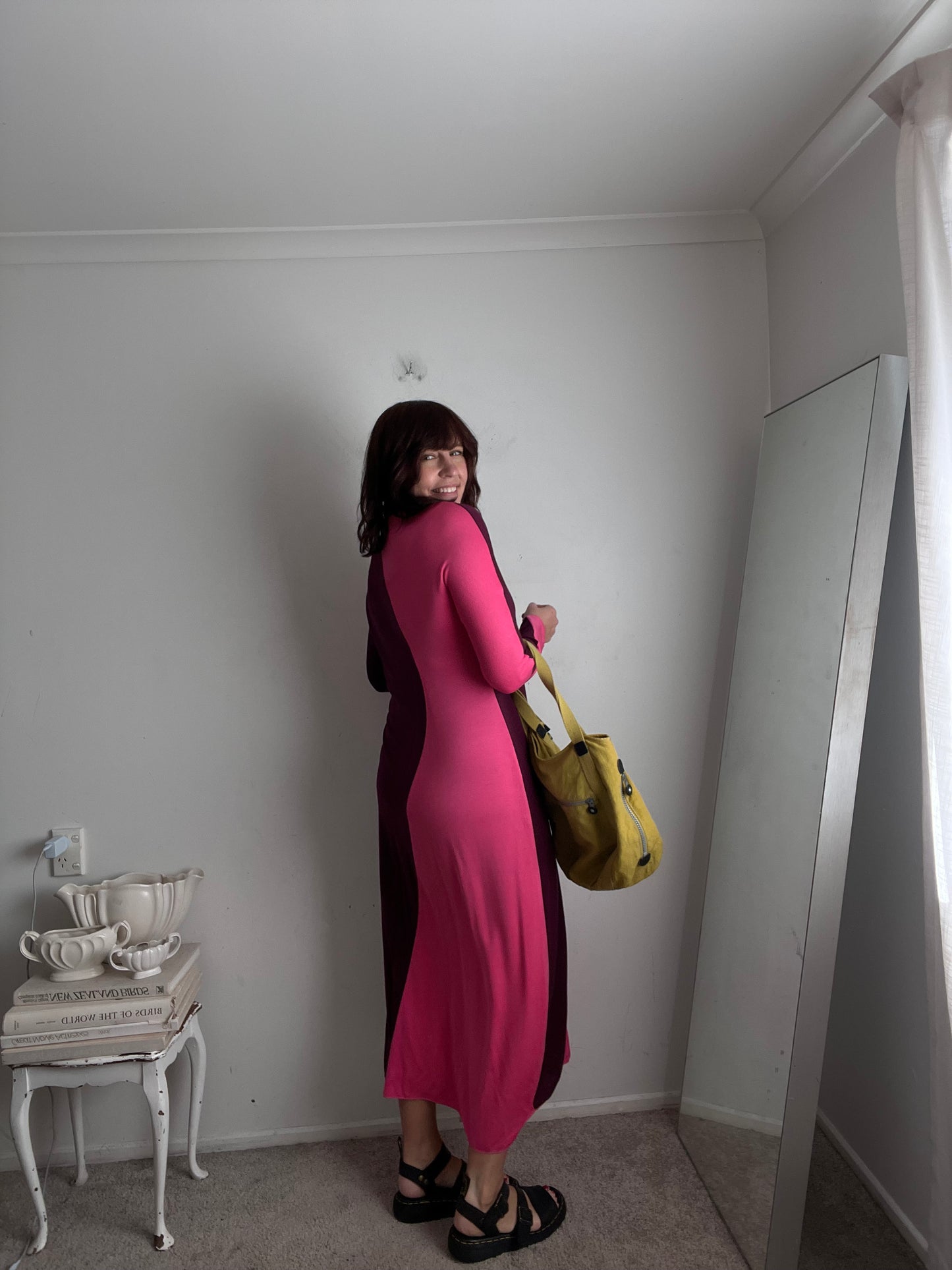COS Colour-Block Maxi Dress RRP$290 (12-16)