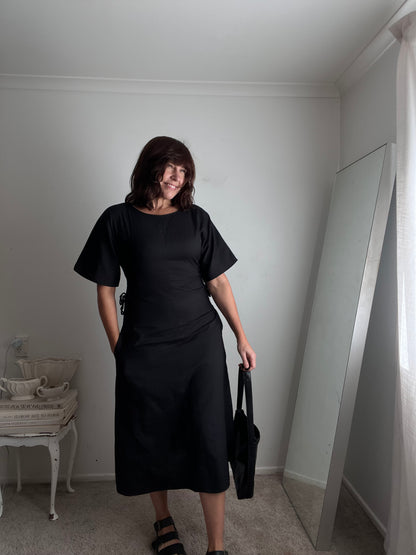 MOOCHI Black Dress RRP$329 (6-10)