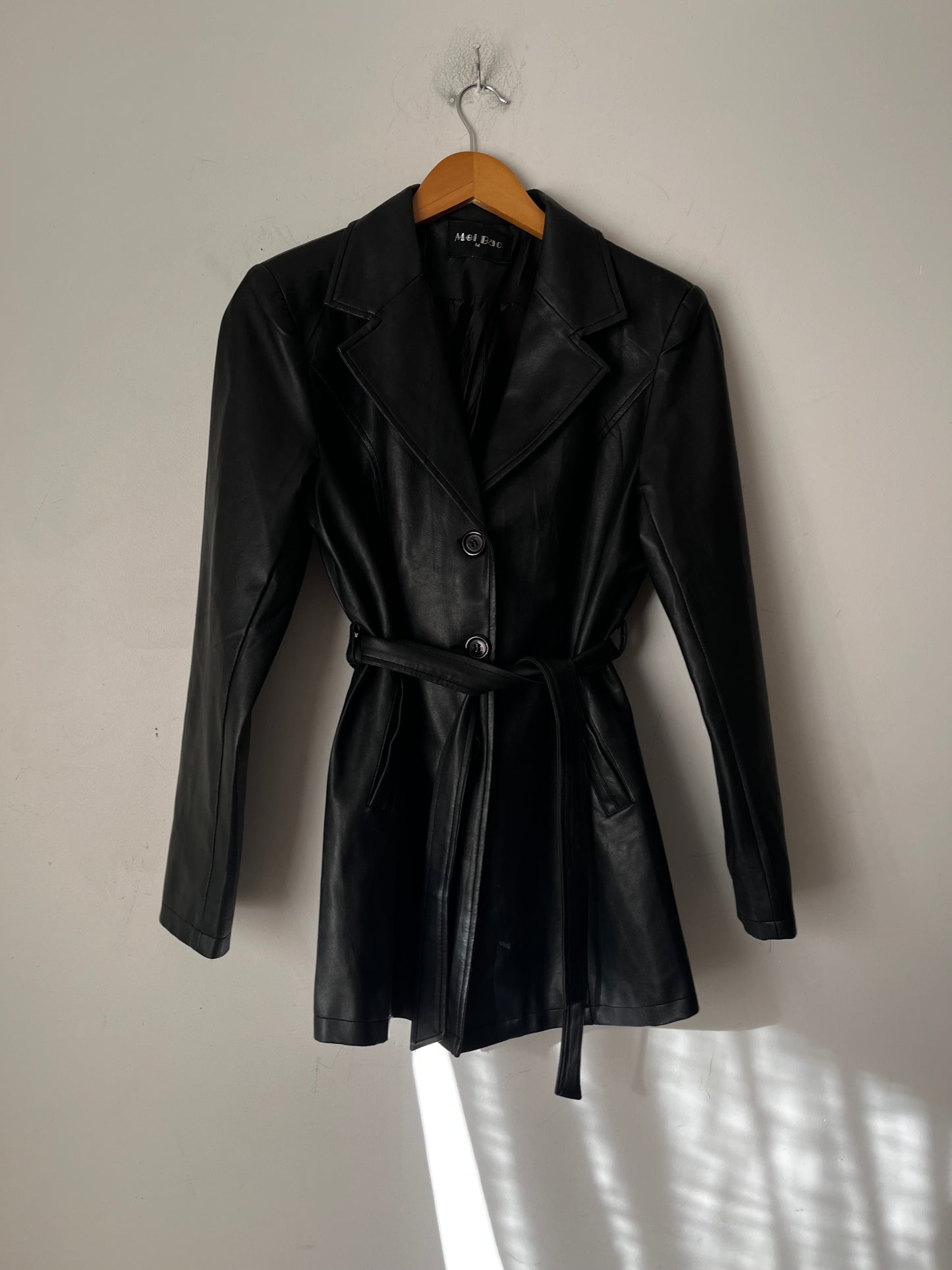 Faux leather jacket (8-10)