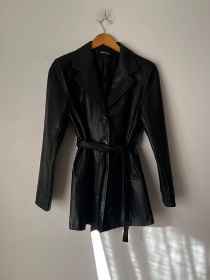 Faux leather jacket (8-10)