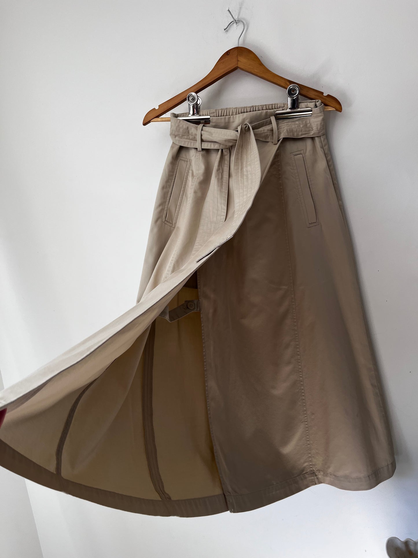 UNIQLO Belted Flared Skirt RRP $70 (8)