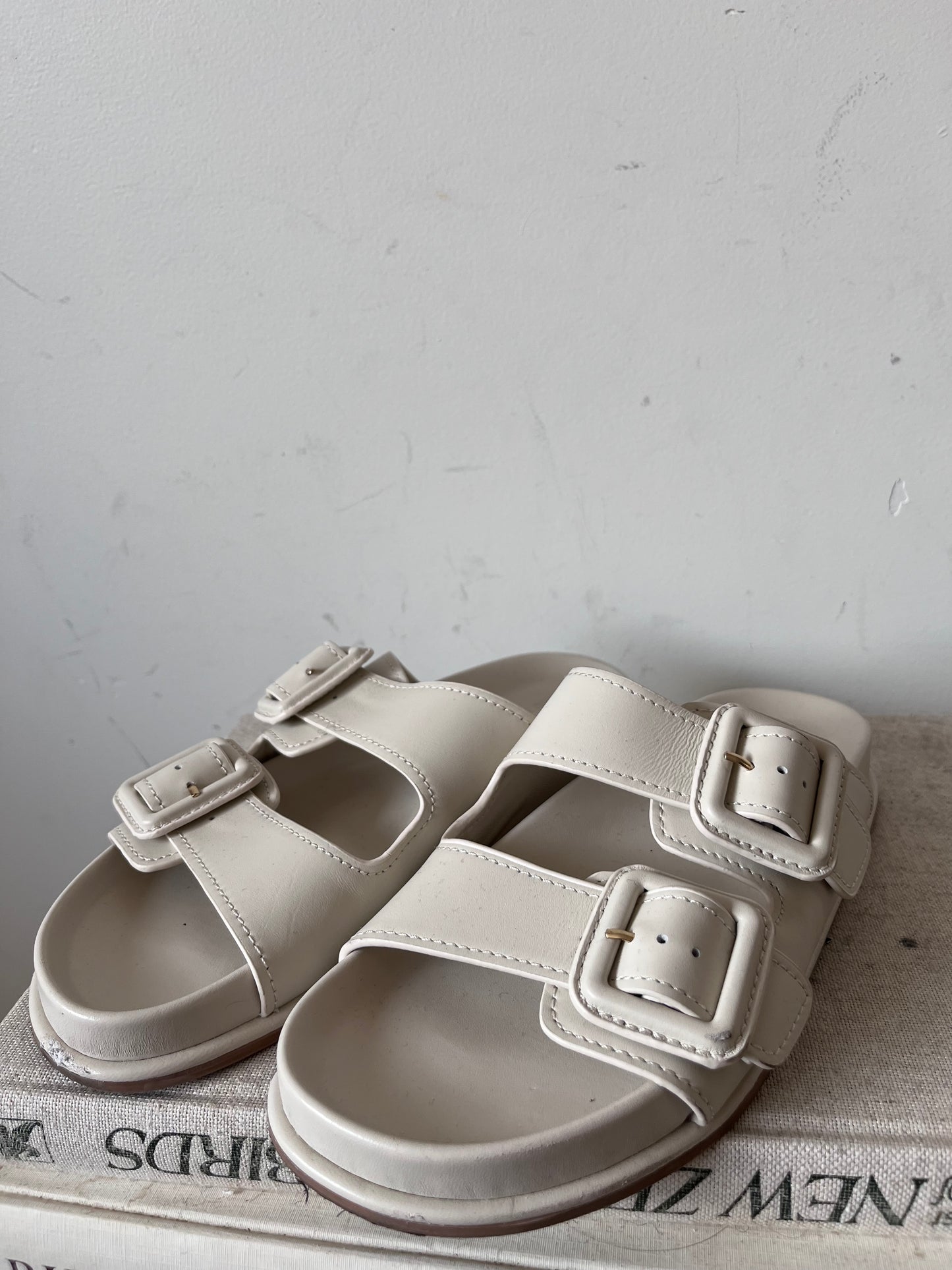 SEED Leather Slides RRP$169 (39)