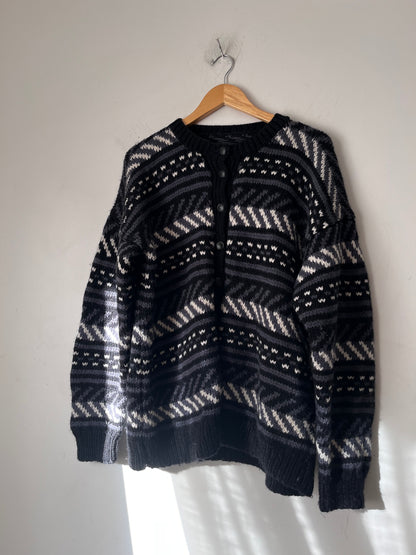 Chunky Wool Cardigan (8-12)